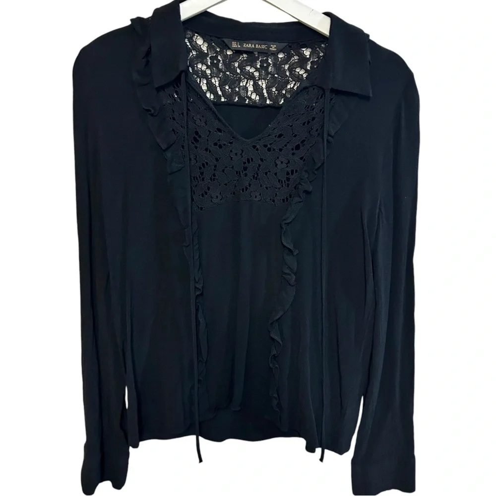 Zara black long
